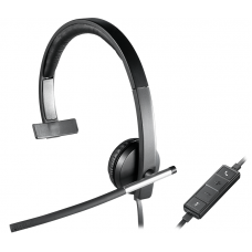 Наушники Logitech H650e Mono, Black, USB, микрофон (981-000514)