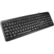 Клавиатура Canyon CNE-CKEY01-RU, Black, USB, 104 кнопки, защита от воды