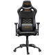 Ігрове крісло Canyon Nightfall, Black, еко-шкіра, обертання на 360°, 3D-підлокітники (CND-SGCH7)