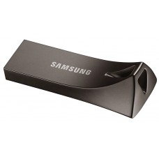 Флеш накопичувач USB 128Gb Samsung Bar Plus, Titanium Grey, USB 3.1 Gen 1 (MUF-128BE4/APC)