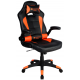 Ігрове крісло Canyon Vigil, Black/Orange, еко-шкіра, обертання на 360° (CND-SGCH2)