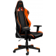 Игровое кресло Canyon Deimos, Black/Orange, эко-кожа, вращение на 360°, 3D-подлокотники (CND-SGCH4)
