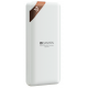 Універсальна мобільна батарея 10000 mAh, Canyon CNE-CPBP10W, White, LED дисплей
