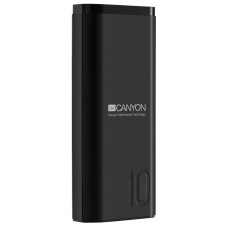 Універсальна мобільна батарея 10000 mAh, Canyon CNE-CPB010B, Black