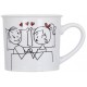 Чашка ОСЗ Limited Edition Love Story, 300 мл, для чая/кофе, керамика (18100)