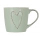 Чашка ОСЗ Limited Edition Heart, 320 мл, для чаю/кави, порцеляна (16154)