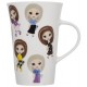 Чашка ОСЗ Limited Edition Fashion Girl, 350 мл, для чая/кофе, керамика (B678-0956GB)