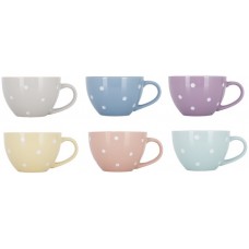 Чашка ОСЗ Limited Edition Dots Pastel, 450 мл, для чая/кофе, керамика (181066)