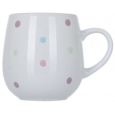 Чашка ОСЗ Limited Edition Dots Colored, 520 мл, для чаю/кави, кераміка (17478)