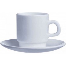 Чашка Arcoroc Intensity Bone, 90 мл, для чаю/кави, кераміка (J6992)