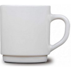Чашка Arcoroc Intensity Bone, 290 мл, для чаю/кави, кераміка (J6993)