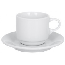 Чашка Apulum Nest, 100 мл, для чаю/кави з блюдцем, кераміка (APN 0571.05.100)
