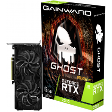 Відеокарта GeForce RTX 2060, Gainward, Ghost OC, 6Gb DDR6, 192-bit (426018336-4412)