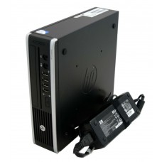 Б/У Системный блок: HP Compaq 8300 Elite, Black, Ultra Slim, Core i3-3220, 4Gb DDR3, 120Gb SSD