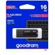USB 3.0 Flash Drive 16Gb Goodram UME3, Black (UME3-0160K0R11)