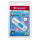 USB Flash Drive 8Gb Transcend JetFlash 530, White/Blue (TS8GJF530)
