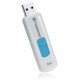 USB Flash Drive 8Gb Transcend JetFlash 530, White/Blue (TS8GJF530)