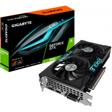 Видеокарта GeForce GTX 1650, Gigabyte, EAGLE OC, 4Gb GDDR6, 128-bit (GV-N1656EAGLE OC-4GD)