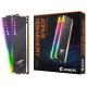 Пам'ять 8Gb x 2 (16Gb Kit) DDR4, 3200 MHz, Gigabyte AORUS RGB, Black (GP-ARS16G32)