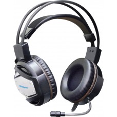 Навушники Defender Warhead G-500, Black/Brown, USB / 2 x 3.5 мм, мікрофон (64150)