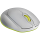 Мышь беспроводная Defender Genesis MB-865, White/Green, USB, оптическая, 1600 dpi (52867)