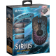 Миша Defender Sirius GM-660L RGB, Black, USB, оптична, 1200-3200 dpi (52660)