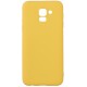 Бампер для Samsung J600 (Galaxy J6 2018), Yellow, 2E (2E-G-J6-18-NKST-MS)