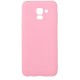 Бампер для Samsung J600 (Galaxy J6 2018), Pink, 2E (2E-G-J6-18-NKST-PK)