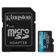 Карта пам'яті microSDXC, 256Gb, Kingston Canvas Go! Plus, SD адаптер (SDCG3/256GB)