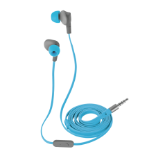 Навушники Trust Aurus, Blue, 3.5 мм, мікрофон, вставні (20837)