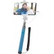Палка для селфи Defender Selfie Master SM-02, Blue, проводной (3.5 мм), 20-98 см (29404)
