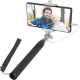 Палка для селфи Defender Selfie Master SM-02, Black, проводной (3.5 мм), 20-98 см (29402)
