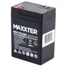 Батарея для ДБЖ 6В 4,5Ач Maxxter MBAT-6V4.5AH ШхДхВ 44x69x100 (MBAT-6V4.5AH)