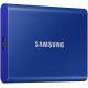 Зовнішній накопичувач SSD, 500Gb, Samsung Portable SSD T7, Blue, USB 3.2 (MU-PC500H/WW)