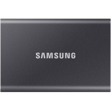 Зовнішній накопичувач SSD, 500Gb, Samsung Portable SSD T7, Gray, USB 3.2 (MU-PC500T/WW)