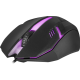 Мышь Defender Hit MB-550, Black, USB, оптическая, 1600 dpi, 7 цветов подсветки, 3 кнопки (52550)