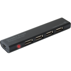 Концентратор USB 2.0 Defender Quadro Promt, Black, 4xUSB 2.0 (83200)