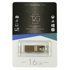 USB Flash Drive 16Gb T&G 117 Metal series Silver (TG117SL-16G)
