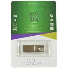 USB Flash Drive 32Gb T&G 117 Metal series Silver (TG117SL-32G)