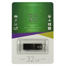 USB Flash Drive 32Gb T&G 117 Metal series Black (TG117BK-32G)