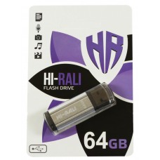 USB Flash Drive 64Gb Hi-Rali Stark series Silver (HI-64GBSTSL)