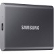 Зовнішній накопичувач SSD, 2Tb, Samsung Portable SSD T7, Gray, USB 3.2 (MU-PC2T0T/WW)