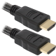 Кабель HDMI - HDMI 1 м Defender Black, V1.4, позолочені конектори (87340)