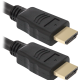 Кабель HDMI - HDMI 1 м Defender Black, V1.4, позолочені конектори (87350)