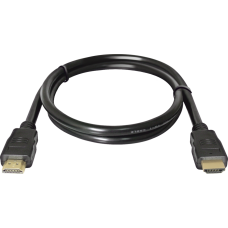 Кабель HDMI - HDMI 1 м Defender Black, V1.4, позолочені конектори (87350)