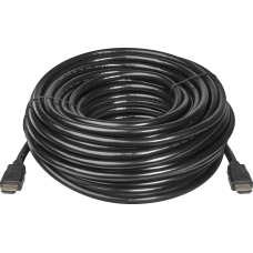 Кабель HDMI - HDMI 20 м Defender Black, V2.0, позолоченные коннекторы (87355)