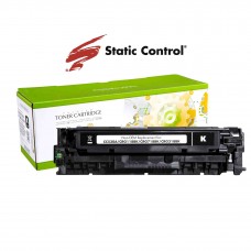 Картридж HP 304A (CC530A), Black, 3500 стор, Static Control (002-01-RC530A)