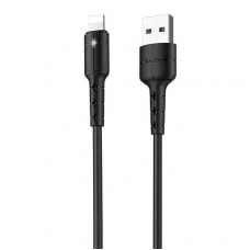 Кабель USB <-> Lightning, Hoco X30 2.1A, 1.2м, Black (X30)