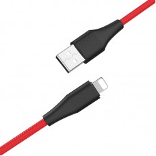 Кабель USB <-> Lightning, Hoco Excellent, 2A, 1м, X32, Red