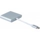 Конвертер Dynamode USB3.1 Type-C to 1хHDMI, 1хUSB 3.0, 1хUSB Type-C Female, роздільна здатність до 4K 3840x2160